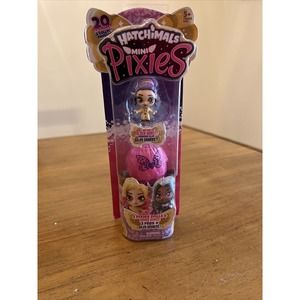 HATCHIMALS MINI PIXIES 2 Pixies Dolls + Jumbo Wings